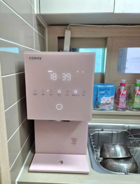 제빙설치 얼음정수기 설치 실사
