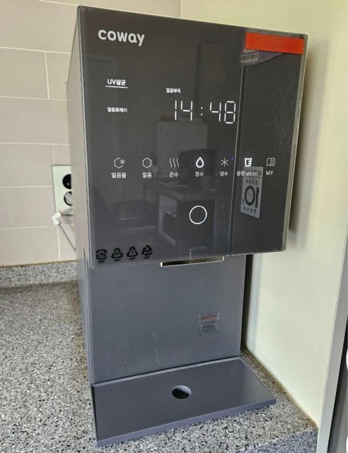 코웨얼음정수기 얼음정수기 설치 실사